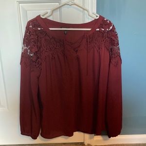 Express long sleeve top Large